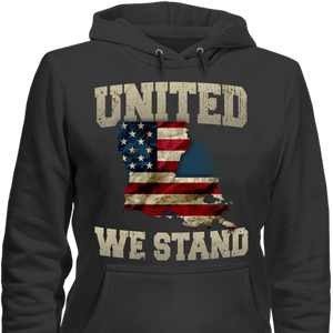 United We Stand Louisiana Limited Edition Print T-Shirt & Apparel - Love Family & Home