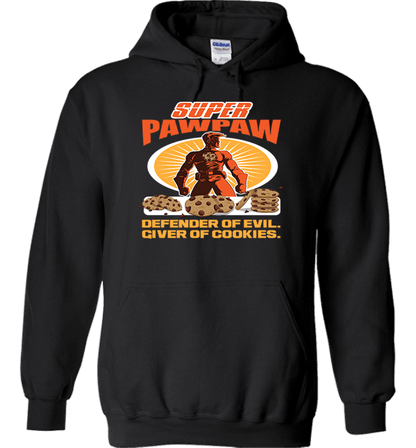 Personalized Super Pawpaw Apparel Hoodie Black