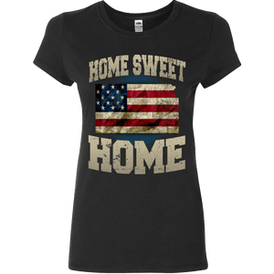 Home Sweet Home Kansas Limited Edition Print T-Shirt & Apparel - Love Family & Home