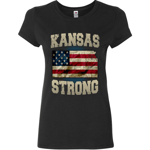 Image of Kansas Strong Limited Edition Print T-Shirt & Apparel - Love Family & Home