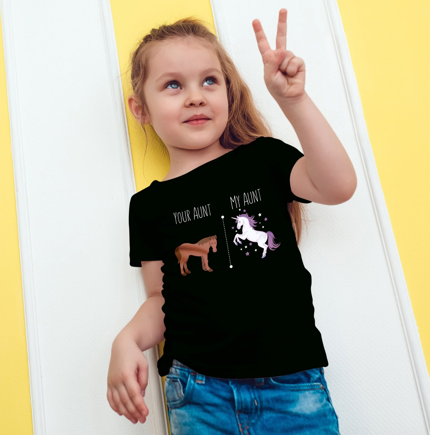 Your Aunt My Aunt Horse Unicorn Funny T-Shirt For Crazy Aunts!