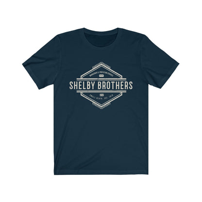 Shelby Brothers Management Unisex Jersey Short Sleeve Tee Navy
