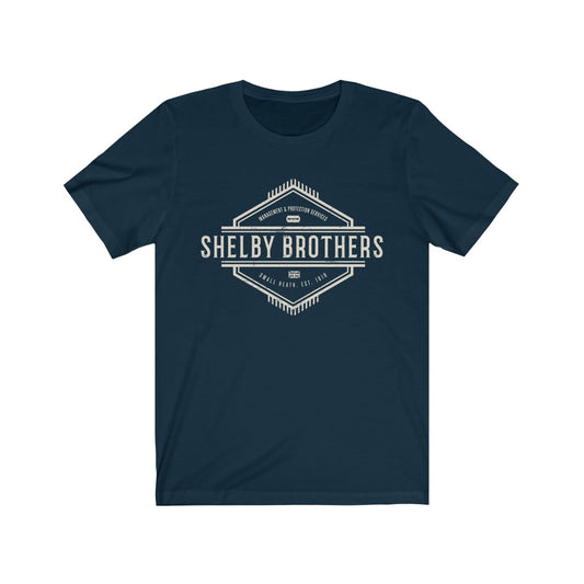Shelby Brothers Management Unisex Jersey Short Sleeve Tee Navy