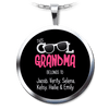 This Cool Grandma Belongs To Personalized Necklace Keepsake - Love Family & Home