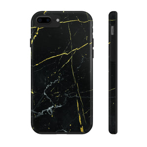 Black Marble iPhone Case, Mate Tough Phone Cases,  iPhone 11 case, iPhone 11 Pro Max case - Love Family & Home