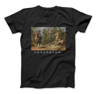 Alexander Hamilton and Aaron Burr Deadly Duel Shirt Hamilton T-Shirt For Fans Black