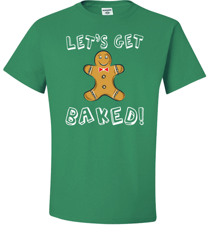 Let's Get Baked Standard Fit T Green