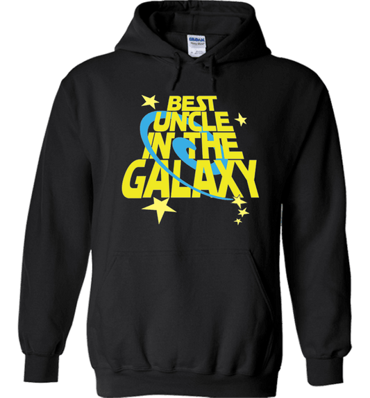 Best Uncle In The Galaxy T-shirt & Apparel Hoodie Black