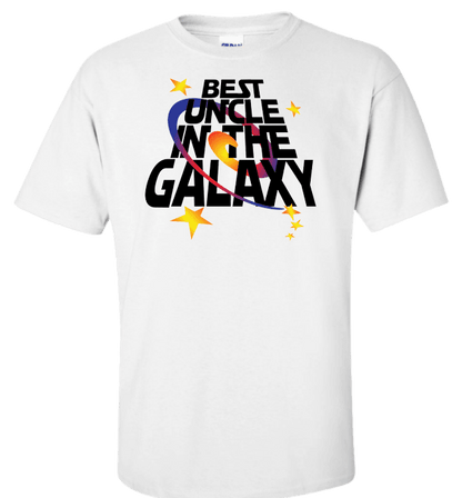 Best Uncle In The Galaxy T-shirt & Apparel Standard Fit T White