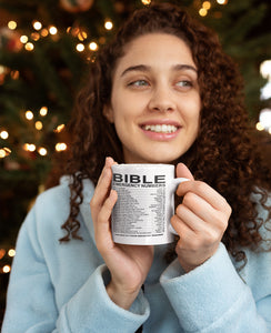Bible Emergency Numbers Coffee Mug, Bible Mug, Church Gift - Love Family & Home
