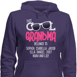 This Cool Grandma Belongs To Personalized T-shirt & Apparel - Love Family & Home