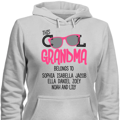 Image of This Cool Grandma Belongs To Personalized T-shirt & Apparel - Love Family & Home