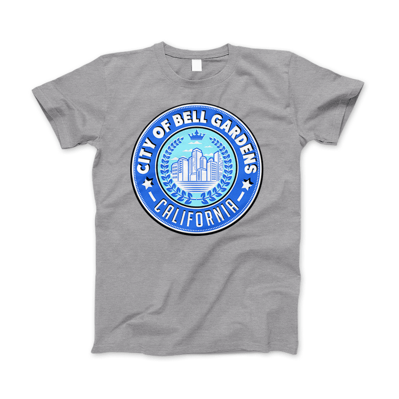 City Of Bell Gardens California T-Shirt & Apparel Heather Gray Standard T