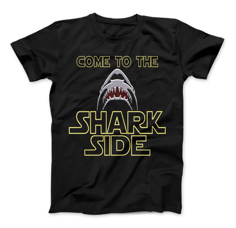 Shark Shirt Come To The Shark Side T-Shirt For Shark Lovers Black Standard T