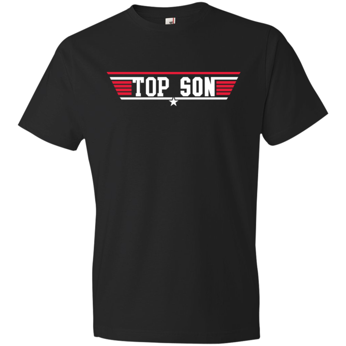 Top Son Youth T-Shirt Black