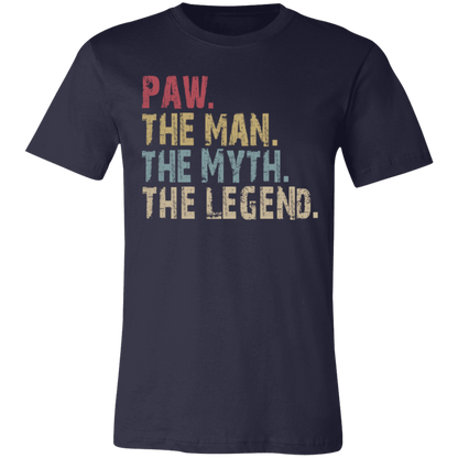 PAW The Man The Myth The Legend T-Shirt Navy