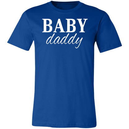 Baby Daddy T-Shirt, Gift For Dad - 3001 True Royal