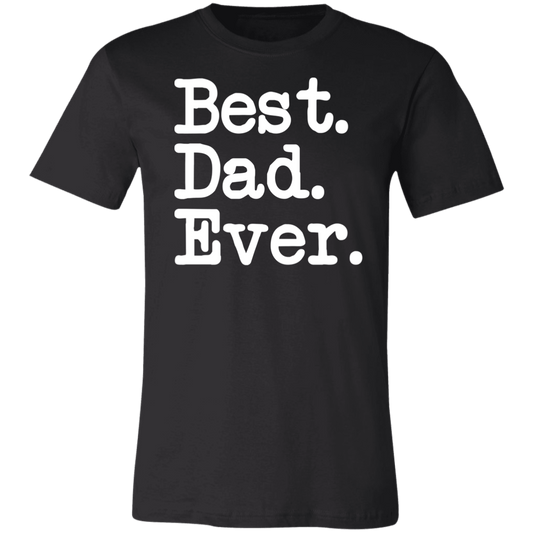 Best Dad Ever T-Shirt Black