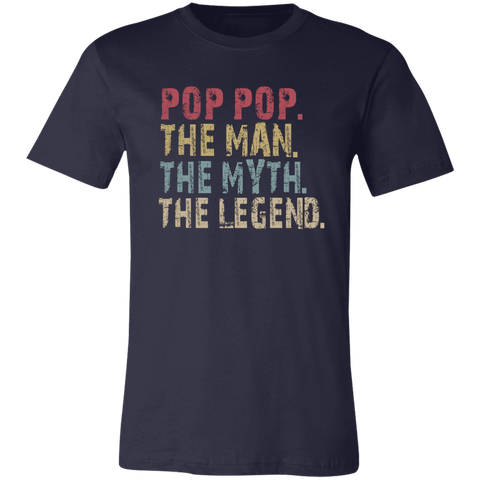 Image of POP POP The Man The Myth The Legend T-Shirt - Love Family & Home
