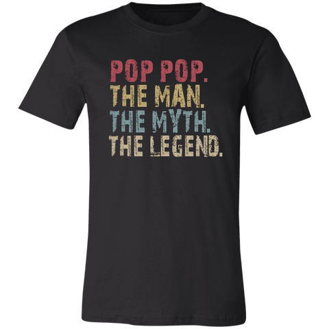 Image of POP POP The Man The Myth The Legend T-Shirt - Love Family & Home