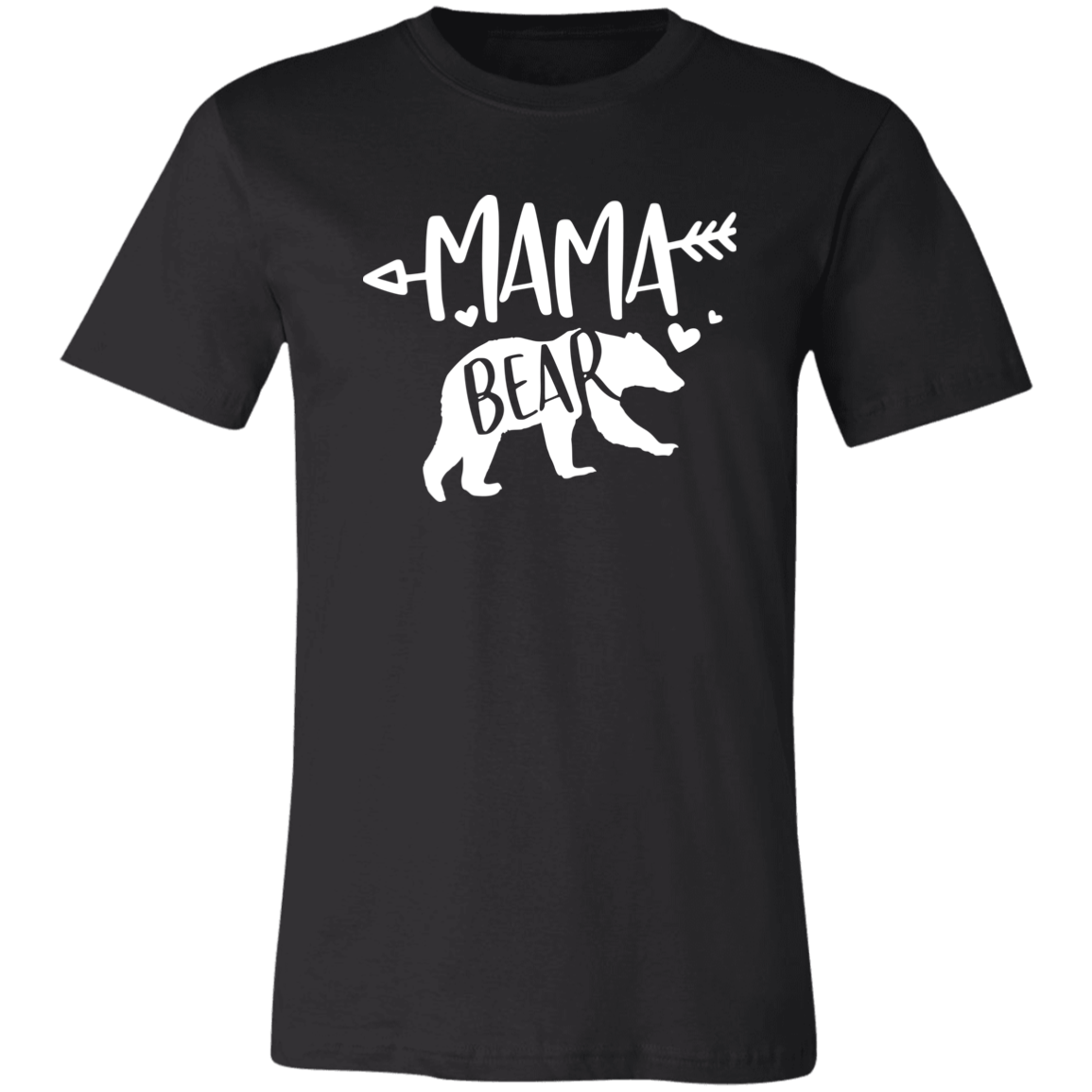 Mama Bear T-Shirt Black