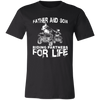 Father And Son ATV Riding Partners For Life Adult T-Shirt - Love Family & Home