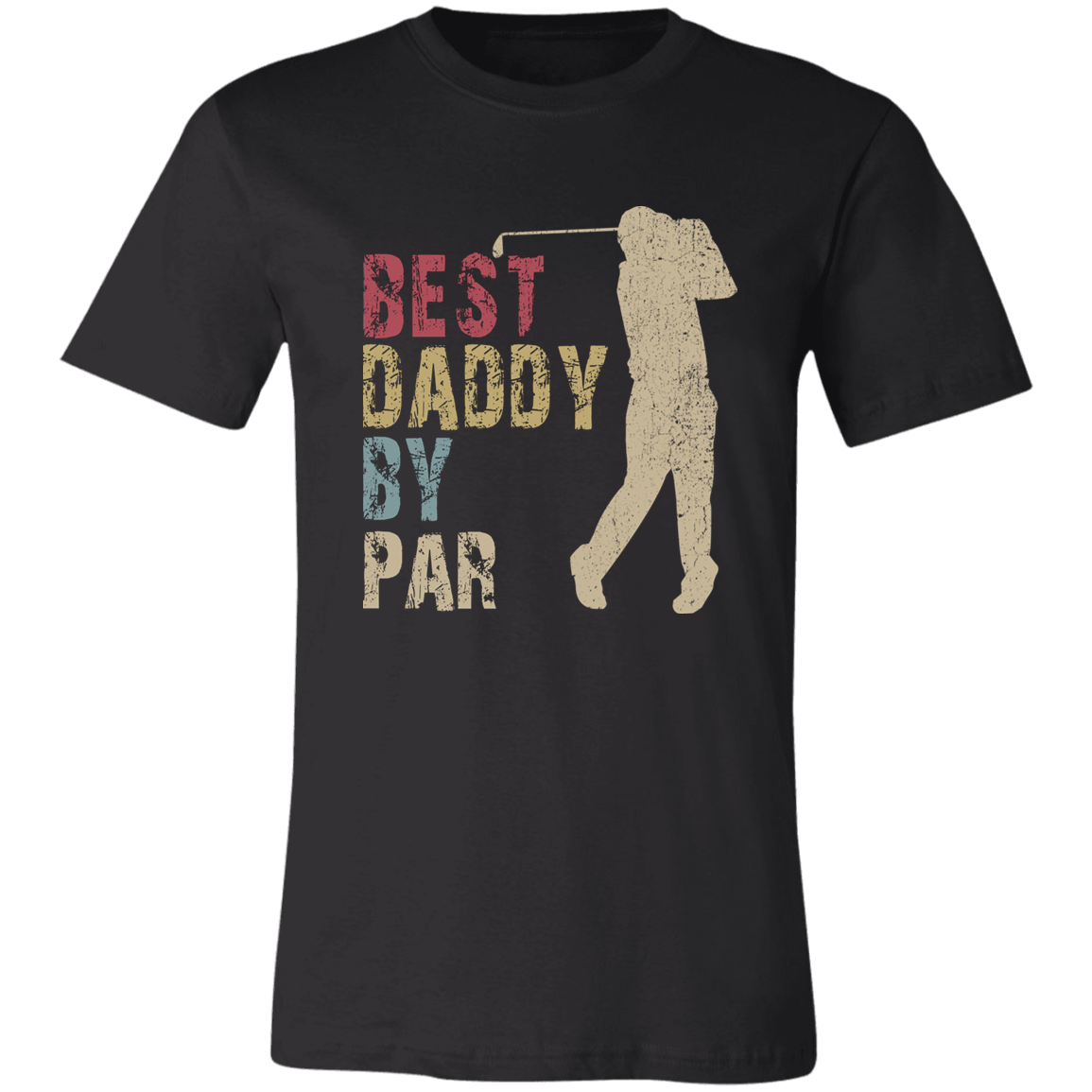 Best Daddy By Par T-Shirt Black