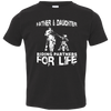 Father And Daughter Riding Partners For Life Toddler Jersey T-Shirt - Love Family & Home