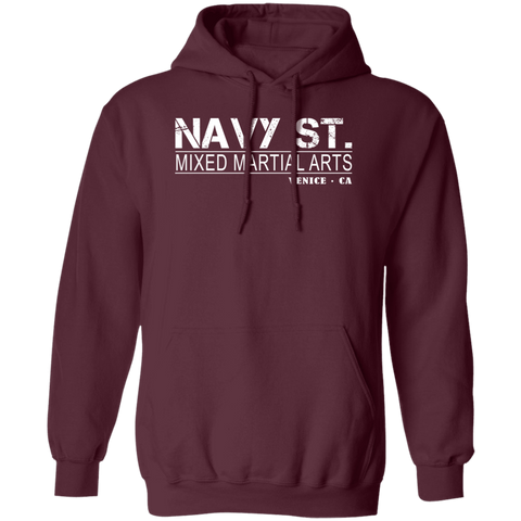 Image of Navy St. Hoodie Vintage Design, Navy Street Hooded Sweatshirt