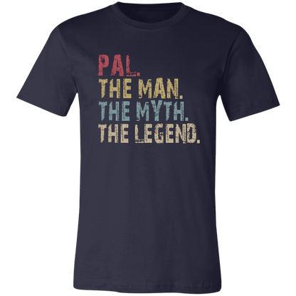 PAL The Man The Myth The Legend T-Shirt Navy