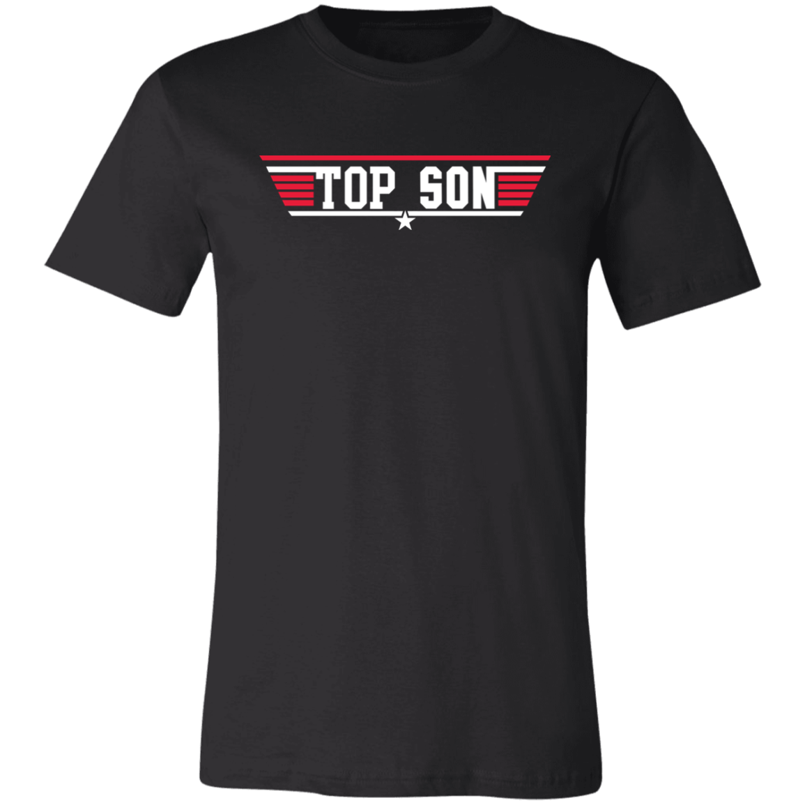 Top Son Adult T-Shirt Black
