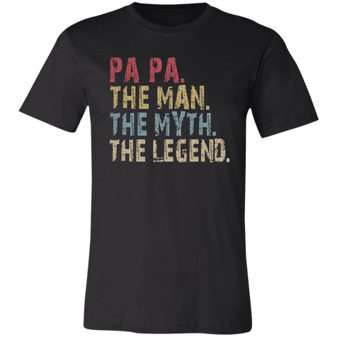 Image of PA PA The Man The Myth The Legend T-Shirt - Love Family & Home
