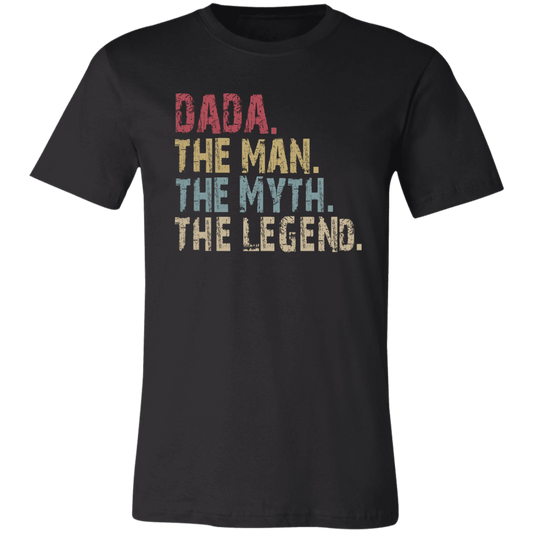DADA The Man The Myth The Legend T-Shirt Black