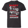 Daddy You Are My Favorite Dinosaur Youth Jersey T-Shirt - Love Family & Home