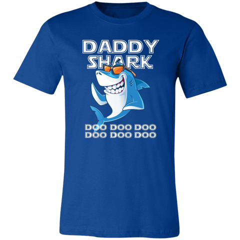 Image of Daddy Shark Shirt Doo Doo Doo Doo Doo Doo! Shark T-shirt - Love Family & Home