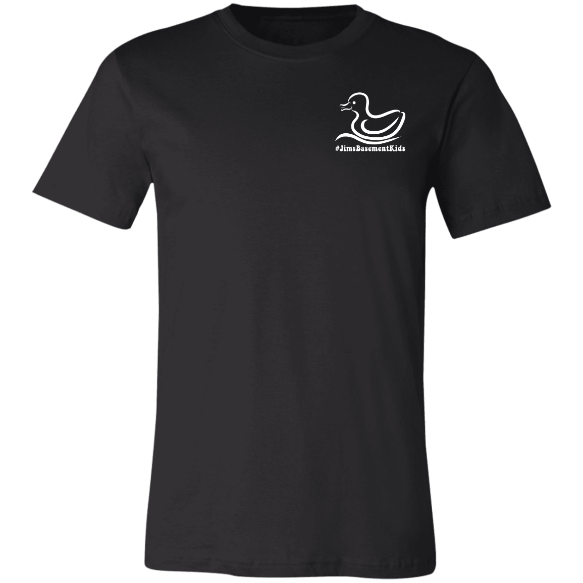 Jim's Basement Kids T-Shirt Black