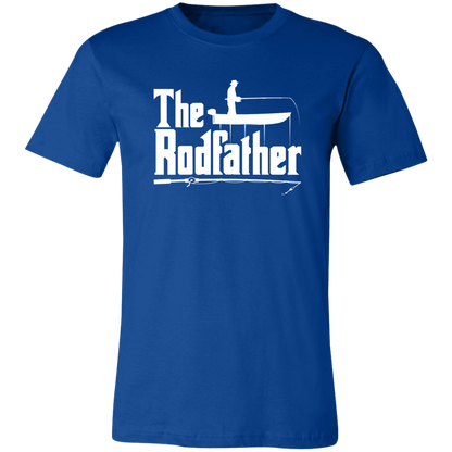 The Rodfather T-Shirt Fishing Dad True Royal
