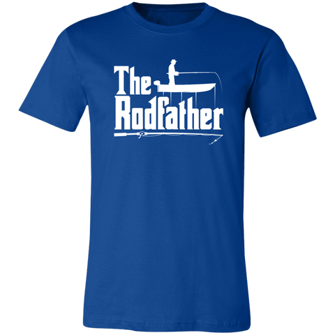 Image of The Rodfather T-Shirt Fishing Dad - Love Family & Home