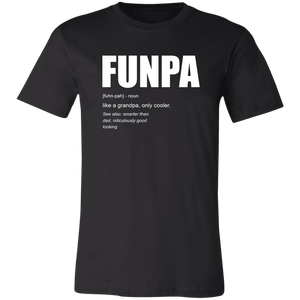 FUNPA Like A Grandpa Only Cooler Grandpa T-shirt - Love Family & Home