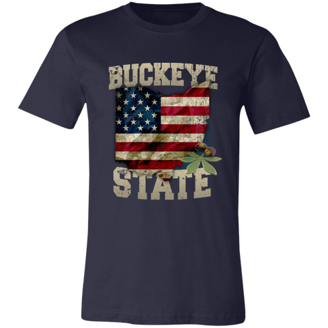 Image of Buckeye State T-Shirt - Love Family & Home