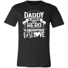 Daddy A Son's First Hero A Daughter's First Love T-Shirt - Love Family & Home