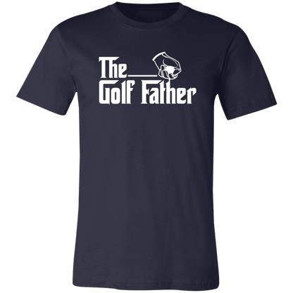 The Golf Father T-Shirt For Golfing Dads Navy