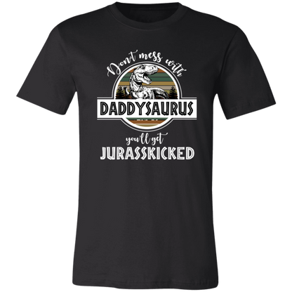 Daddysaurus Shirt Black