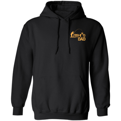 I'm Raising My Fishing Buddy For Fishing Dad's Hoodie Black