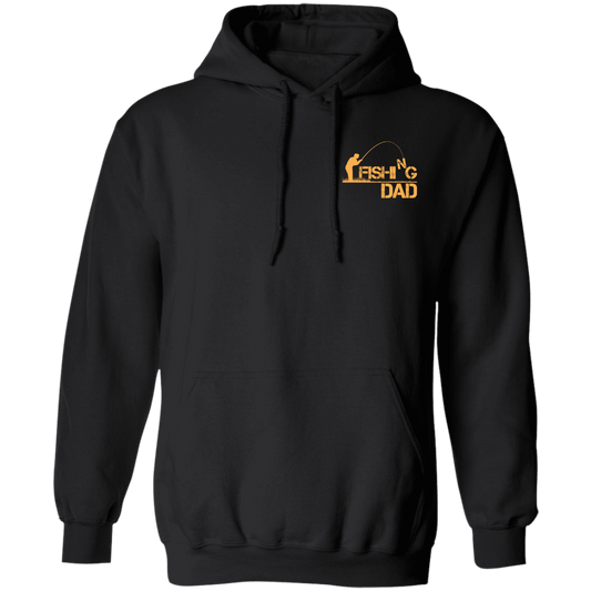 I'm Raising My Fishing Buddy For Fishing Dad's Hoodie Black