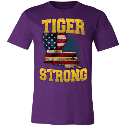 Tiger Strong T-Shirt LSU Team Purple