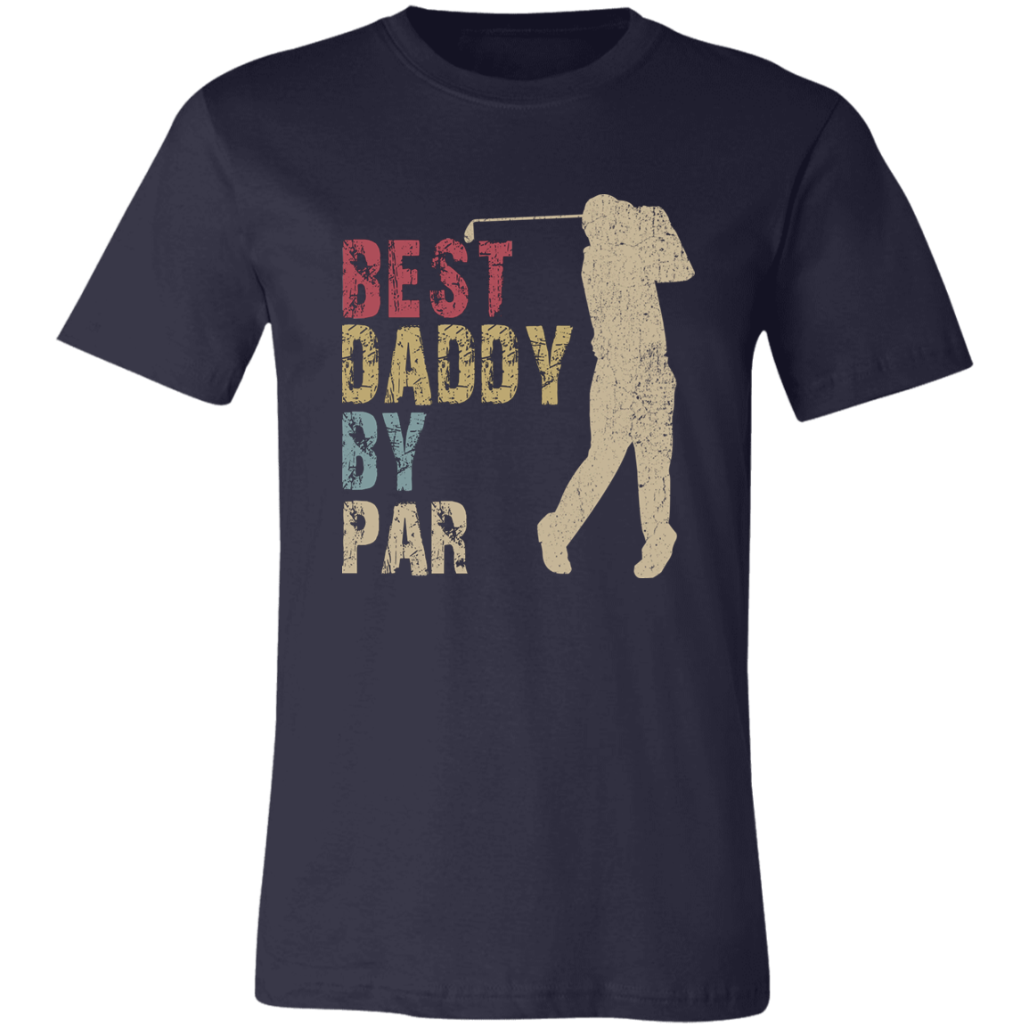 Best Daddy By Par T-Shirt Navy