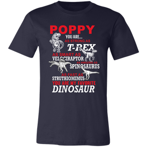 Poppy You Are My Favorite Dinosaur T-Shirt - Love Family & Home