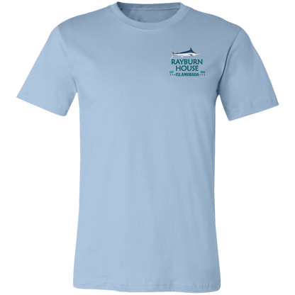 Rayburn House EST 1968 T-Shirt Islamorada Florida Bloodline Light Blue