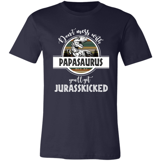 Papasaurus T-Shirt Navy